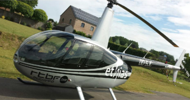 Les départs en vacances assistés par le Mobicoptère pour la RTBF - © Tous droits réservés Les départs en vacances assistés par le Mobicoptère pour la RTBF - © Tous droits réservés