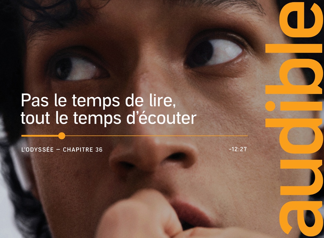 Audible dévoile sa nouvelle campagne de marque internationale