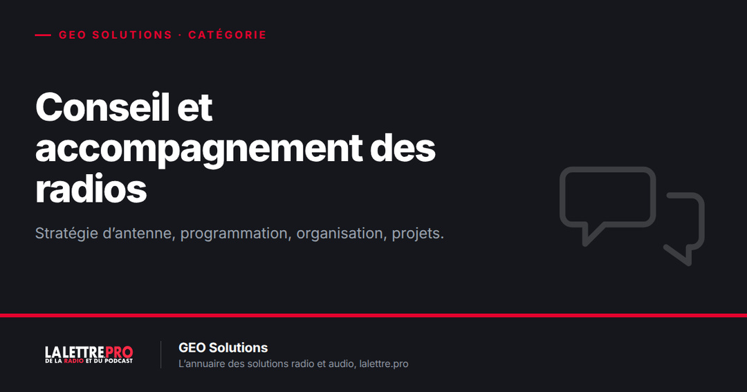 Conseil et accompagnement des radios : les consultants à connaître (2026)