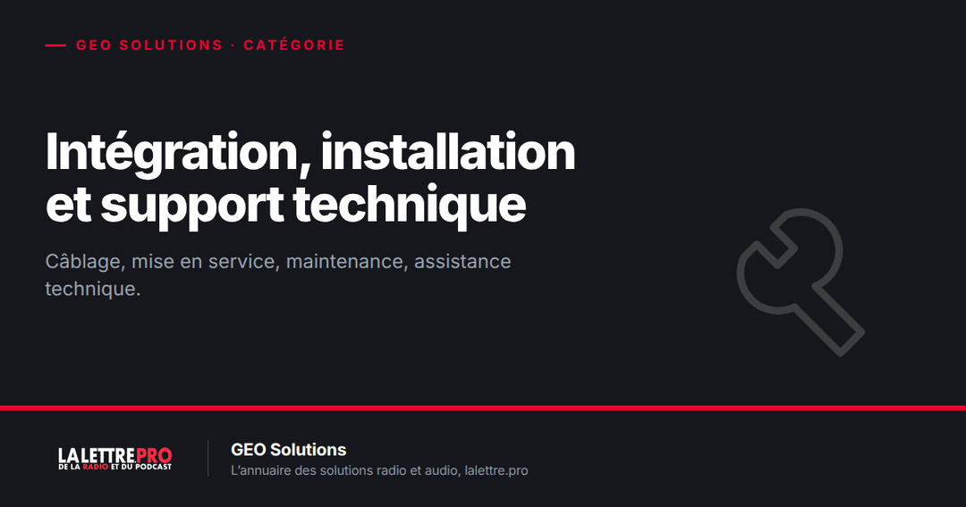 Intégration, installation et support technique radio : les prestataires à connaître (2026)