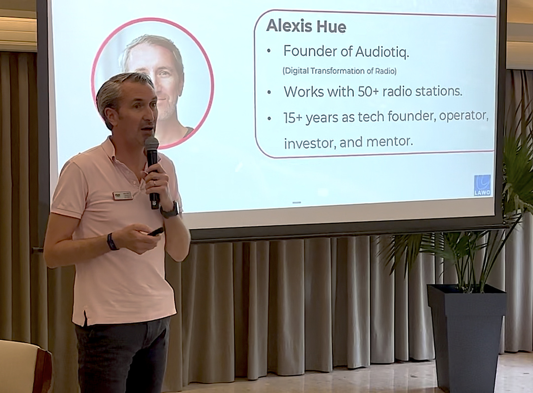 Alexis Hue lors de son intervention au RedTech Summit 2026