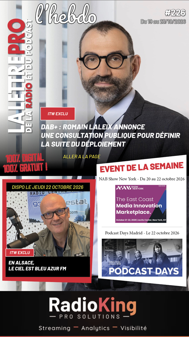 Le n° 226 de La Lettre Pro L'Hebdo vient de paraître Le n° 226 de La Lettre Pro L'Hebdo vient de paraître