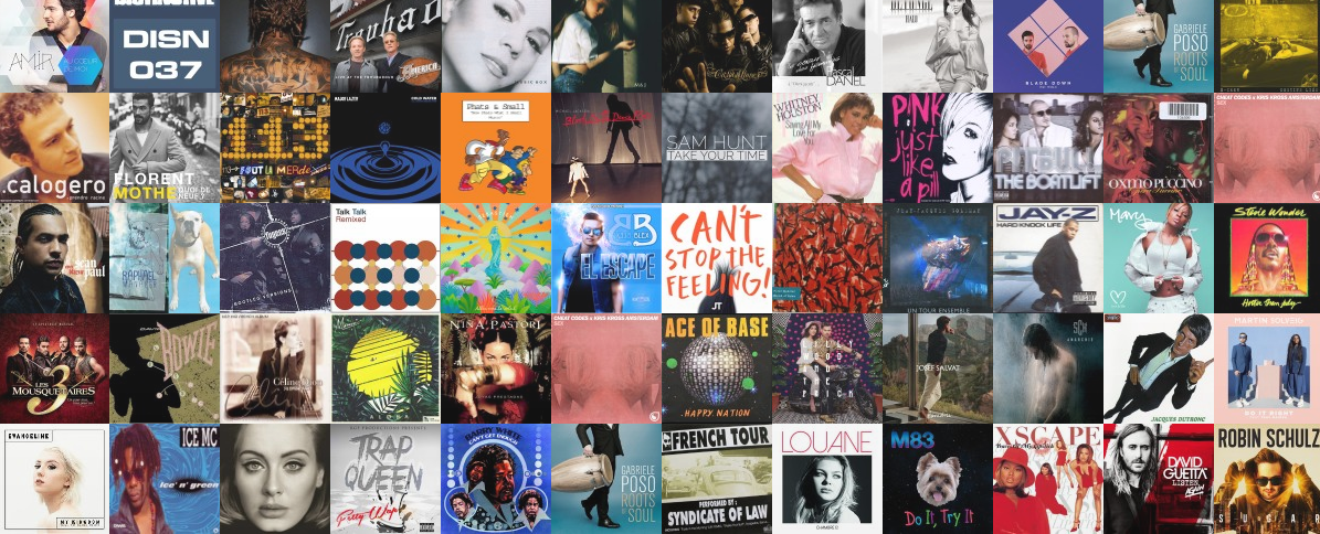 Le désormais célèbre "Mur du Son" de l'application des Indés Radios