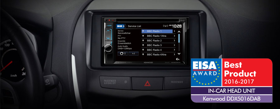 Comptez environ 400 € pour écouter votre radio préférée sur le Kenwood DDX5016DAB