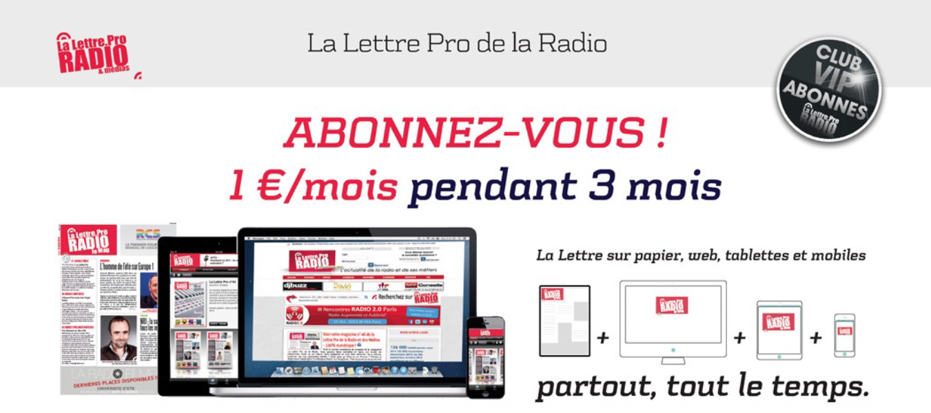 Abonnez-vous : 1 € par mois pendant 3 mois