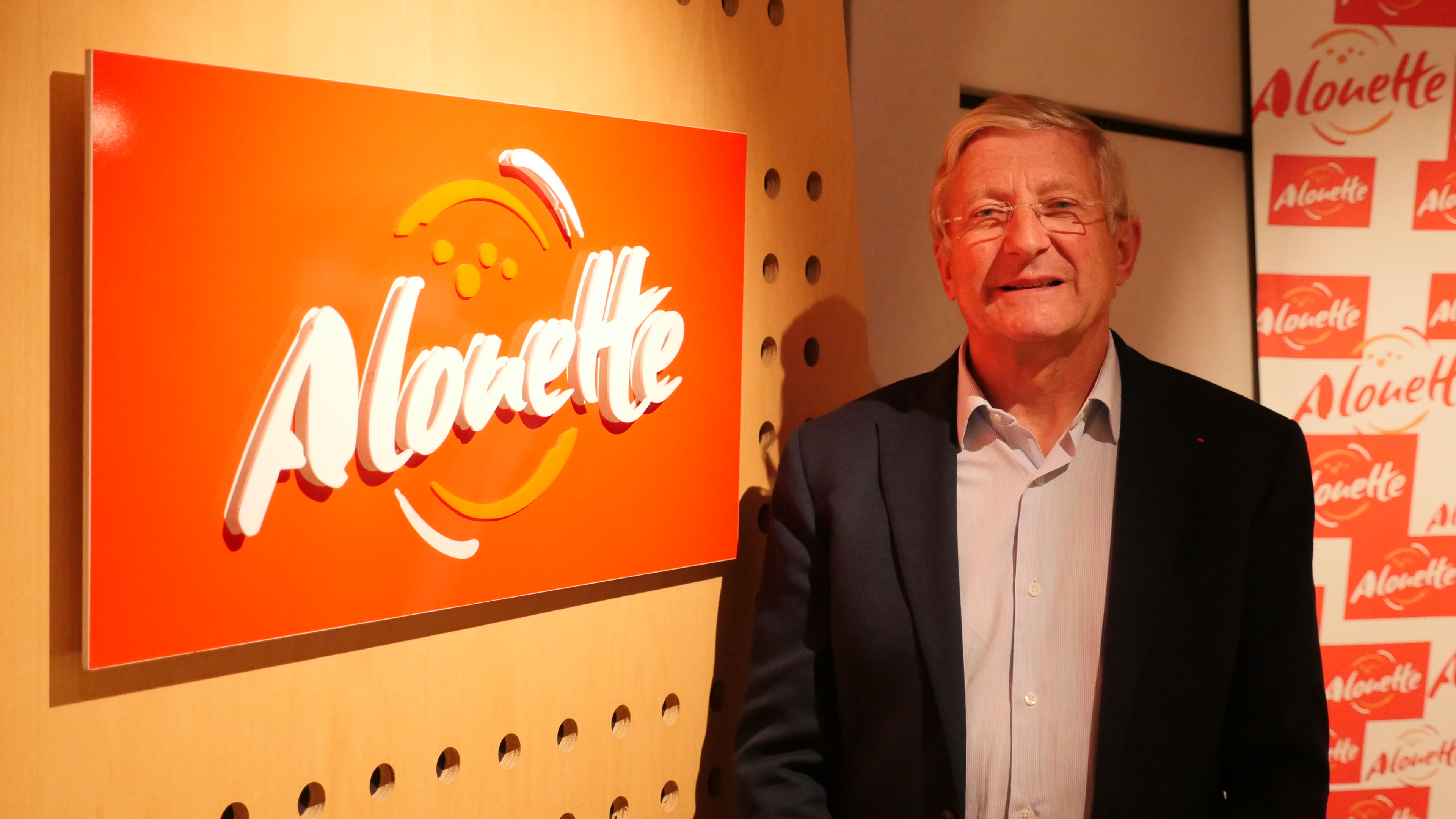 Bertrand de Villiers dirige Alouette, la première radio régionale de France.