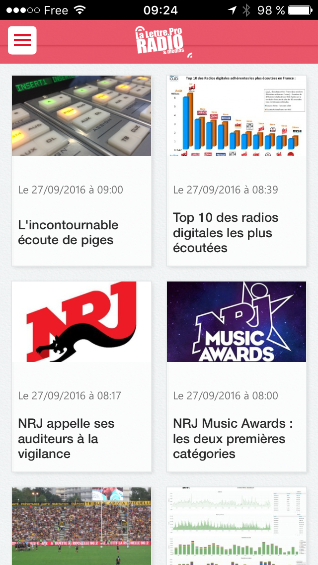 Toute l'actualité radio dans votre poche