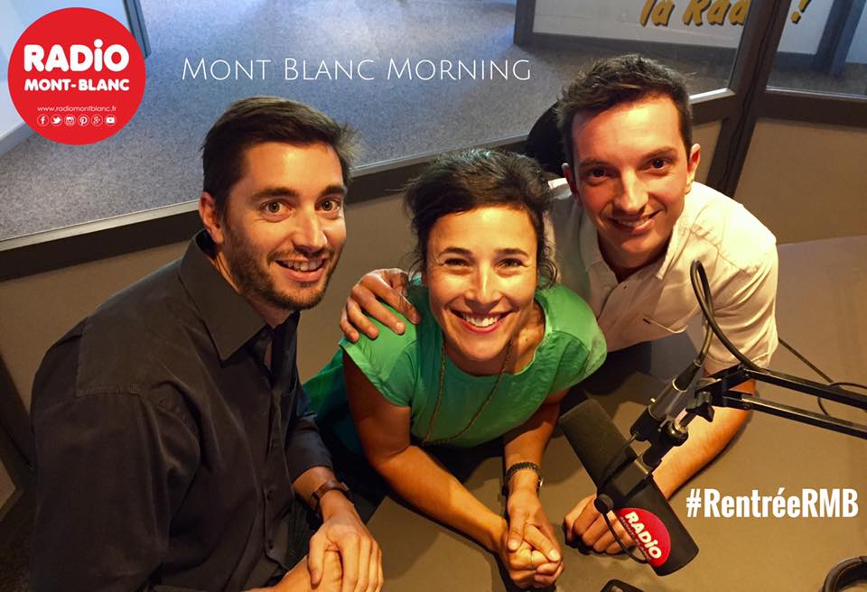 Le morning animé par Romain Bruneau, Jessica Levy et Sébastien Voinot