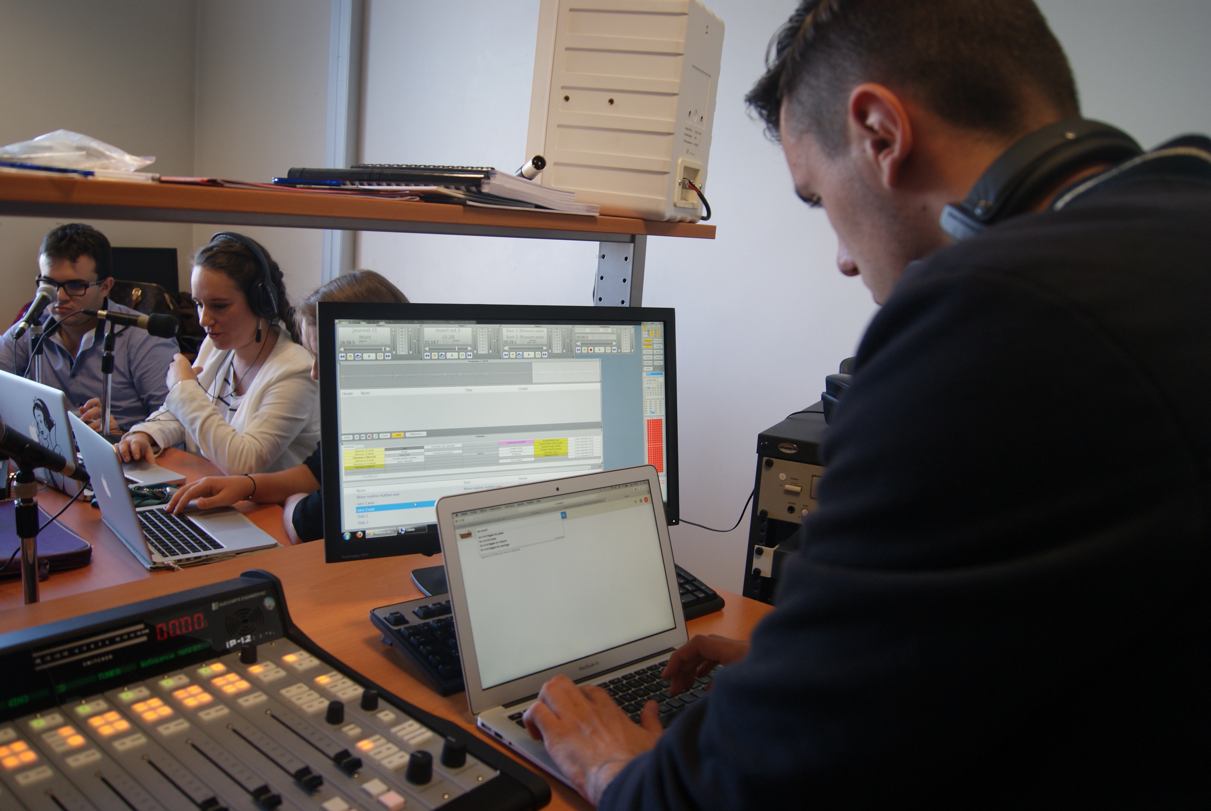 Intensive Radio à l'ISCPA Lyon.