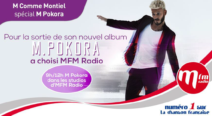 MFM Radio : Bernard Montiel reçoit M Pokora