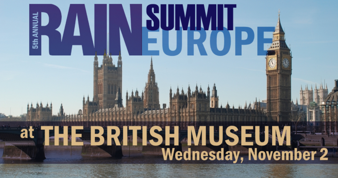 Le RAIN Summit revient à Londres le 2 novembre