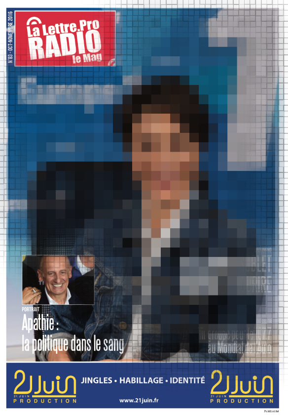 Devinez qui fait la Une de La Lettre Pro de la Radio
