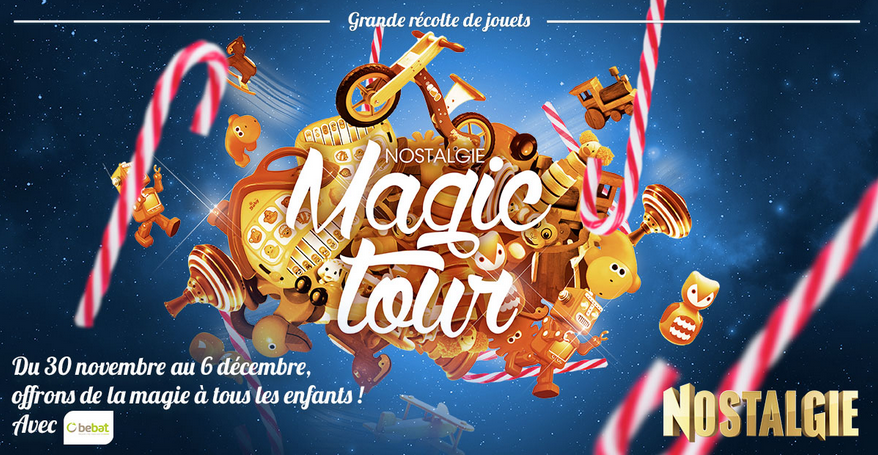Belgique : les bonnes récoltes du "Nostalgie Magic Tour"