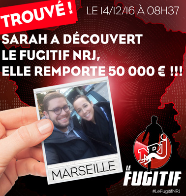 "le Fugitif NRJ" arrêté à Marseille