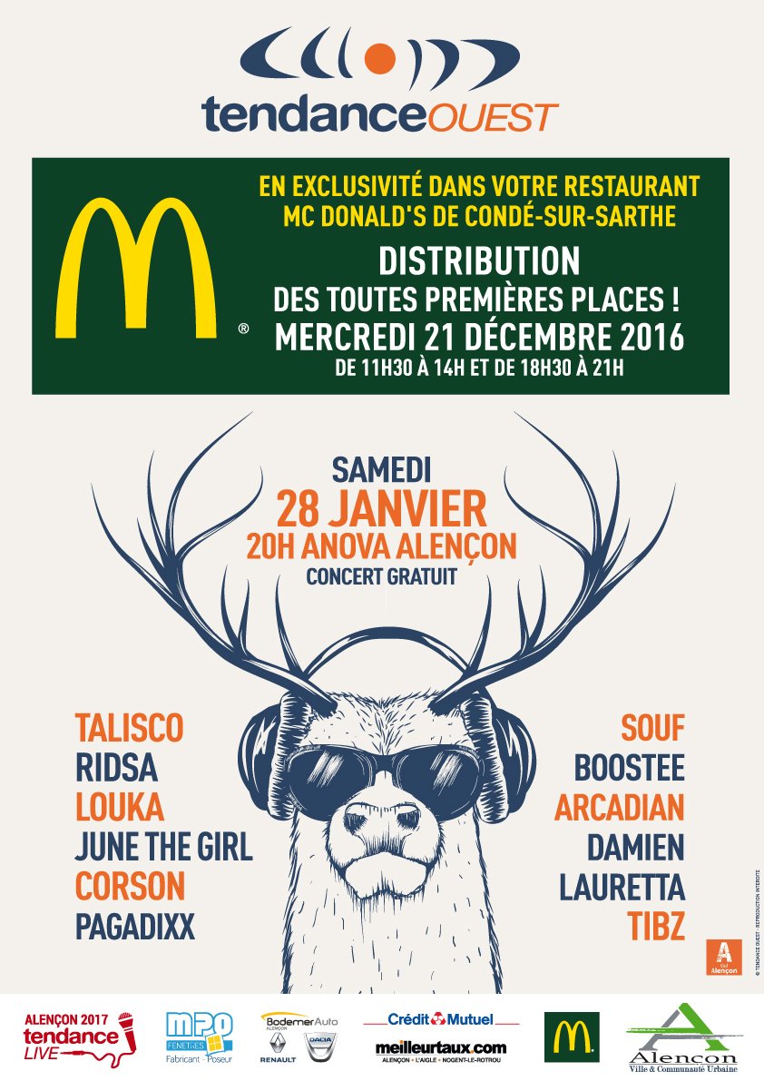 Alençon : Tendance Ouest prépare un "Tendance Live"