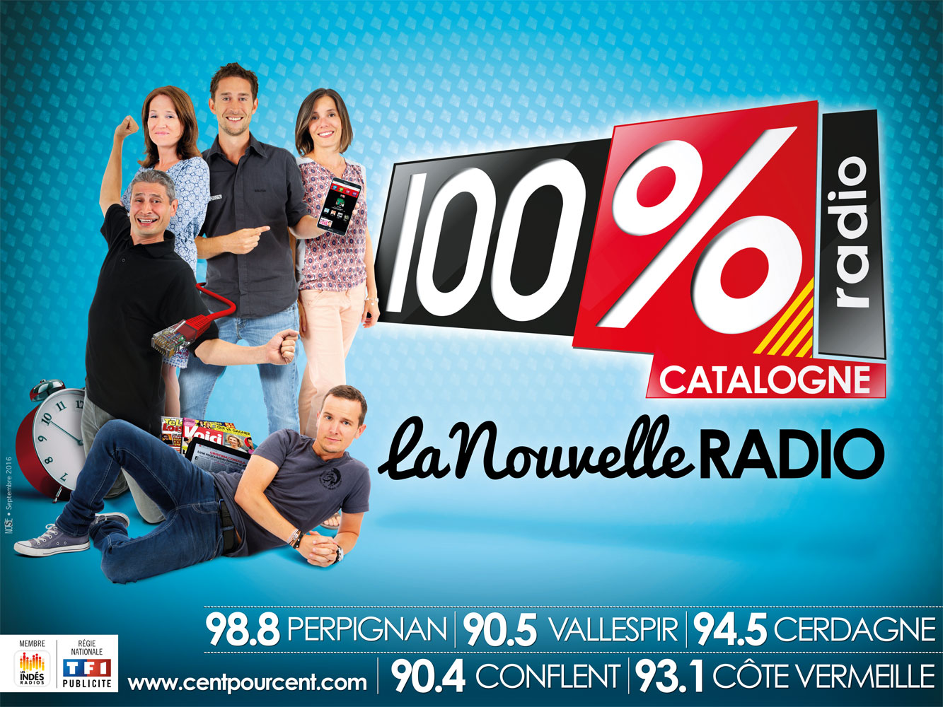 La radio 100% est arrivée dans le Pyrénées-Orientales