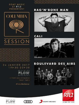 Une "Columbia Session" avec RTL2