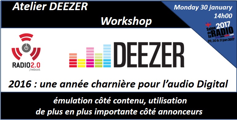 Le Salon de la Radio accueille les Rencontres Radio 2.0