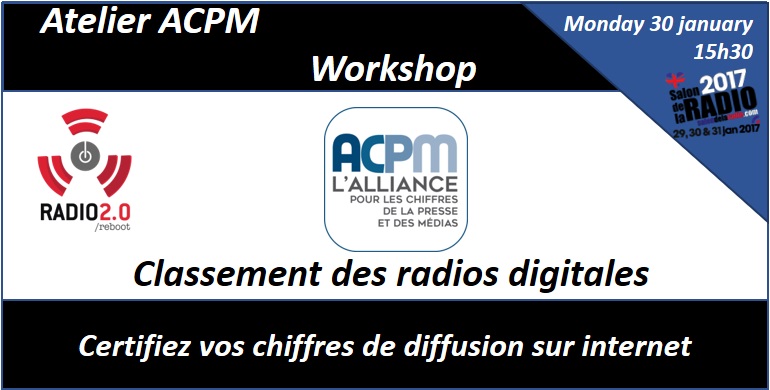 Le Salon de la Radio accueille les Rencontres Radio 2.0