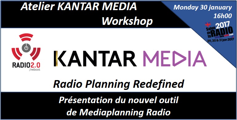 Le Salon de la Radio accueille les Rencontres Radio 2.0