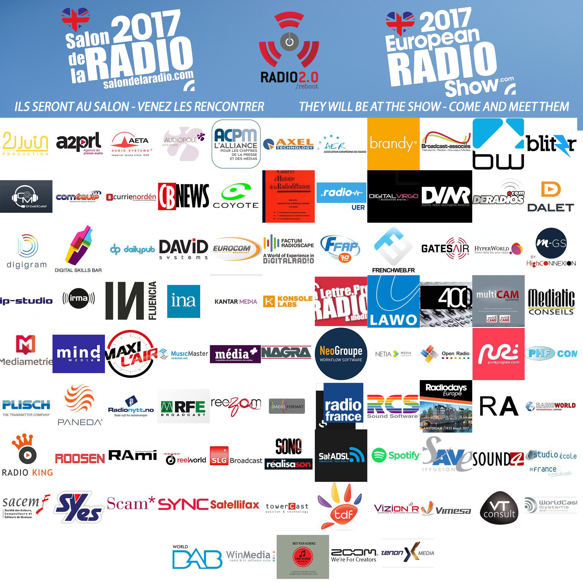 Salon de la Radio : venez les rencontrer !