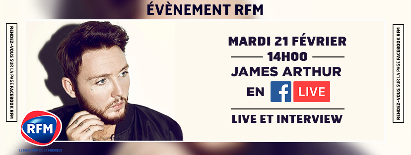 RFM Session VIP avec James Arthur