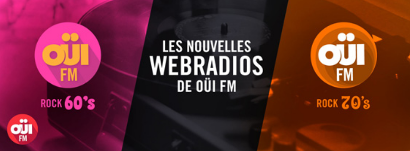 Deux nouvelles webradios pour Oüi FM