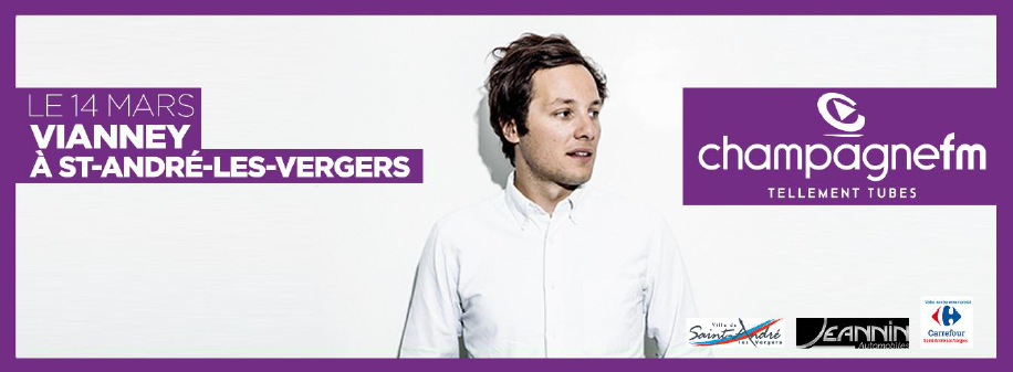 Vianney sur Champagne FM