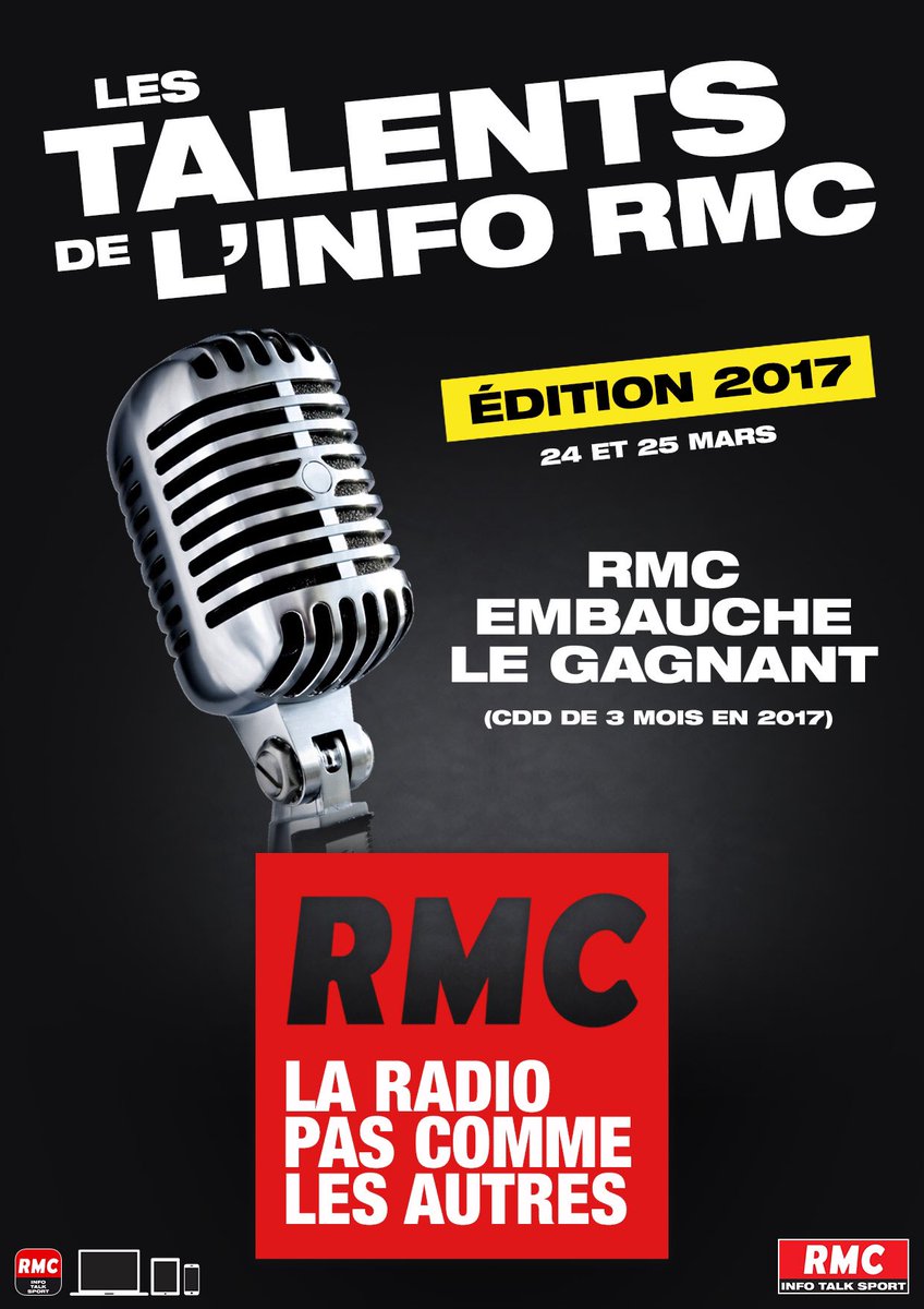 RMC recrute un jeune journaliste