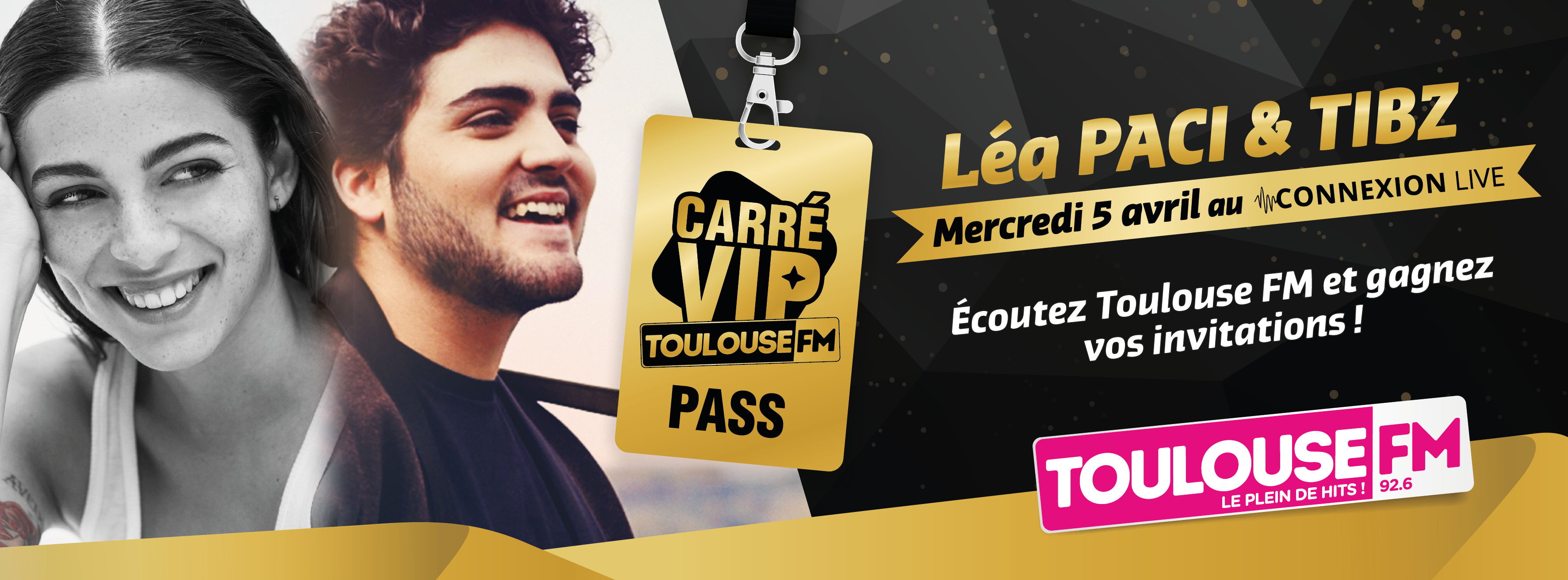 Toulouse FM invite Léa Paci et Tibz pour un Carré VIP