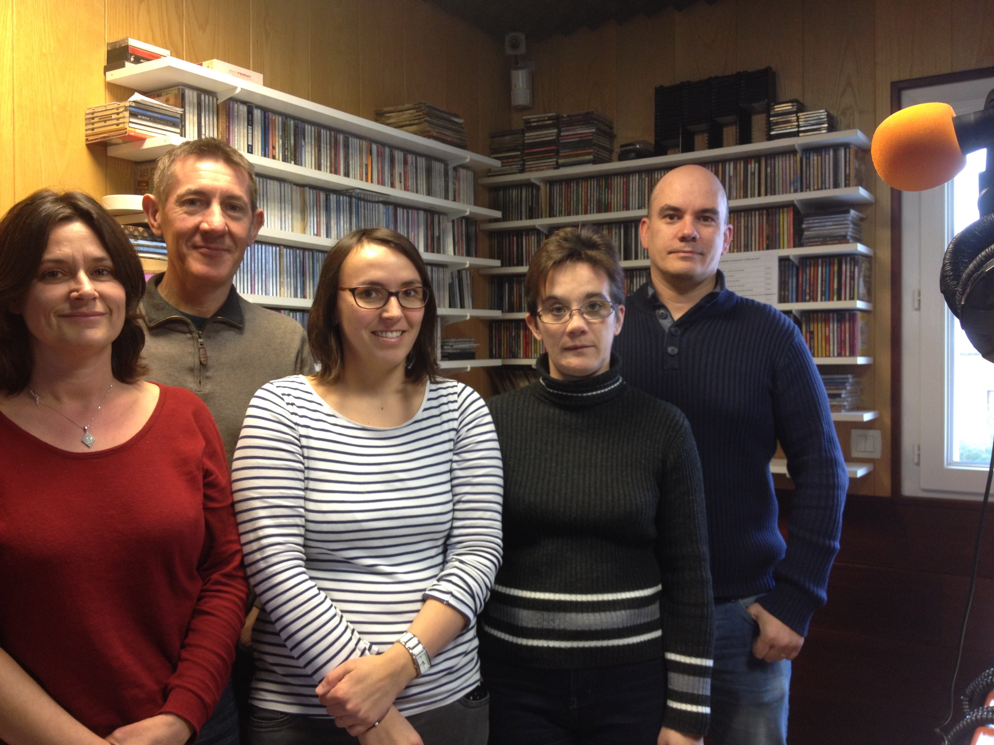 Toute l'équipe de Radio Bonheur - Crédit : RB