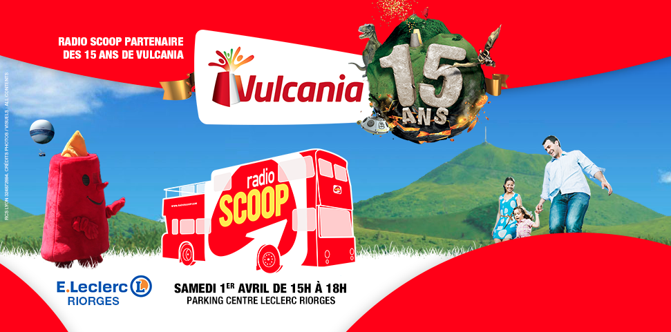 Le bus Radio Scoop célèbre Vulcania