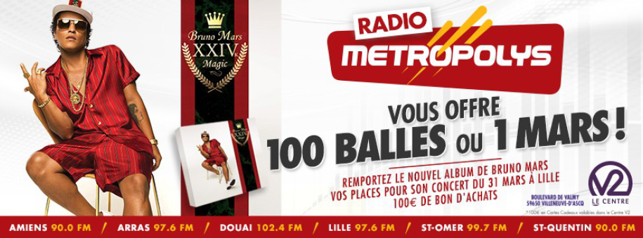 Radio Metropolys : 100 Balles ou 1 Mars ?