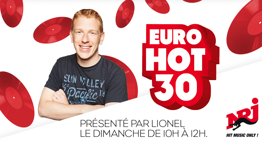 L’Euro Hot 30 est de retour sur NRJ Belgique