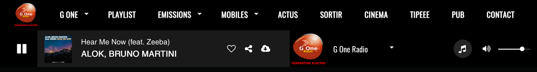 G One Radio se dote d’un nouveau site web