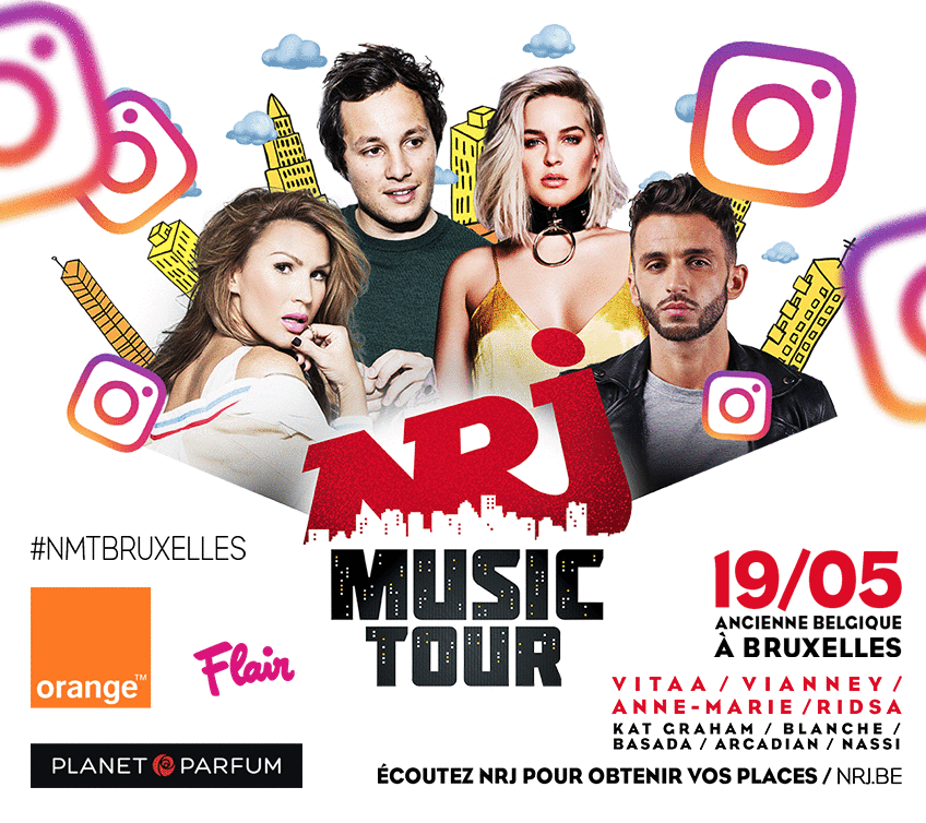Un auditeur de NRJ sur la scène du "NRJ Music Tour"