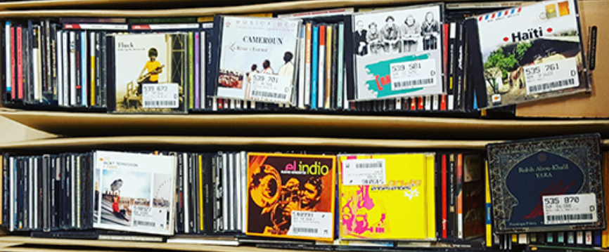 Vente aux enchères de 60.000 CD de Radio France