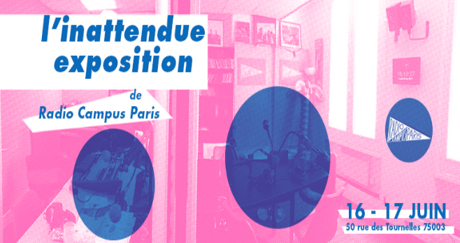 Radio Campus Paris organise une expo "inattendue"