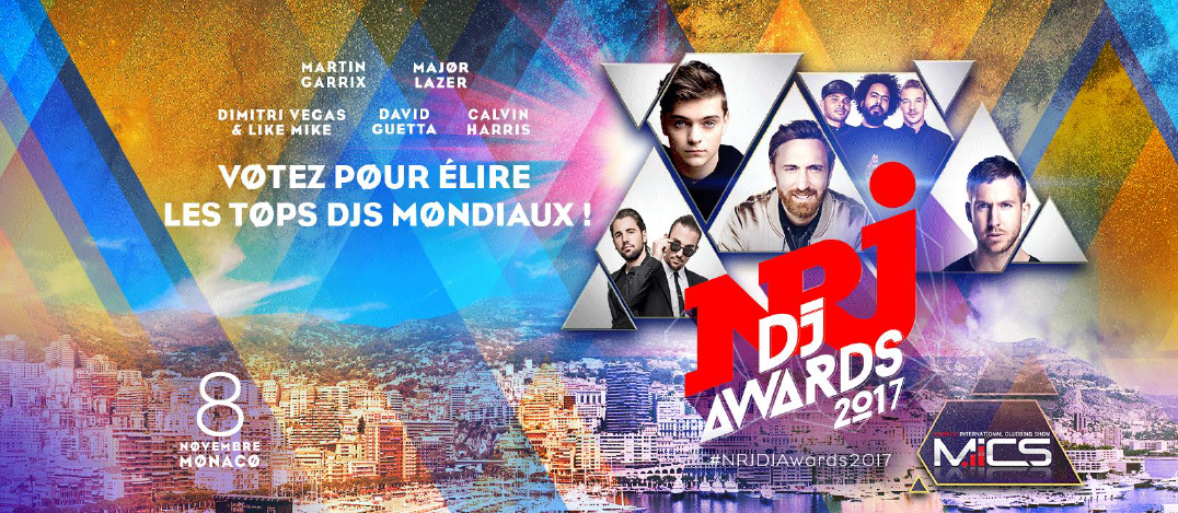 Coup d'envoi des NRJ DJ Awards 2017