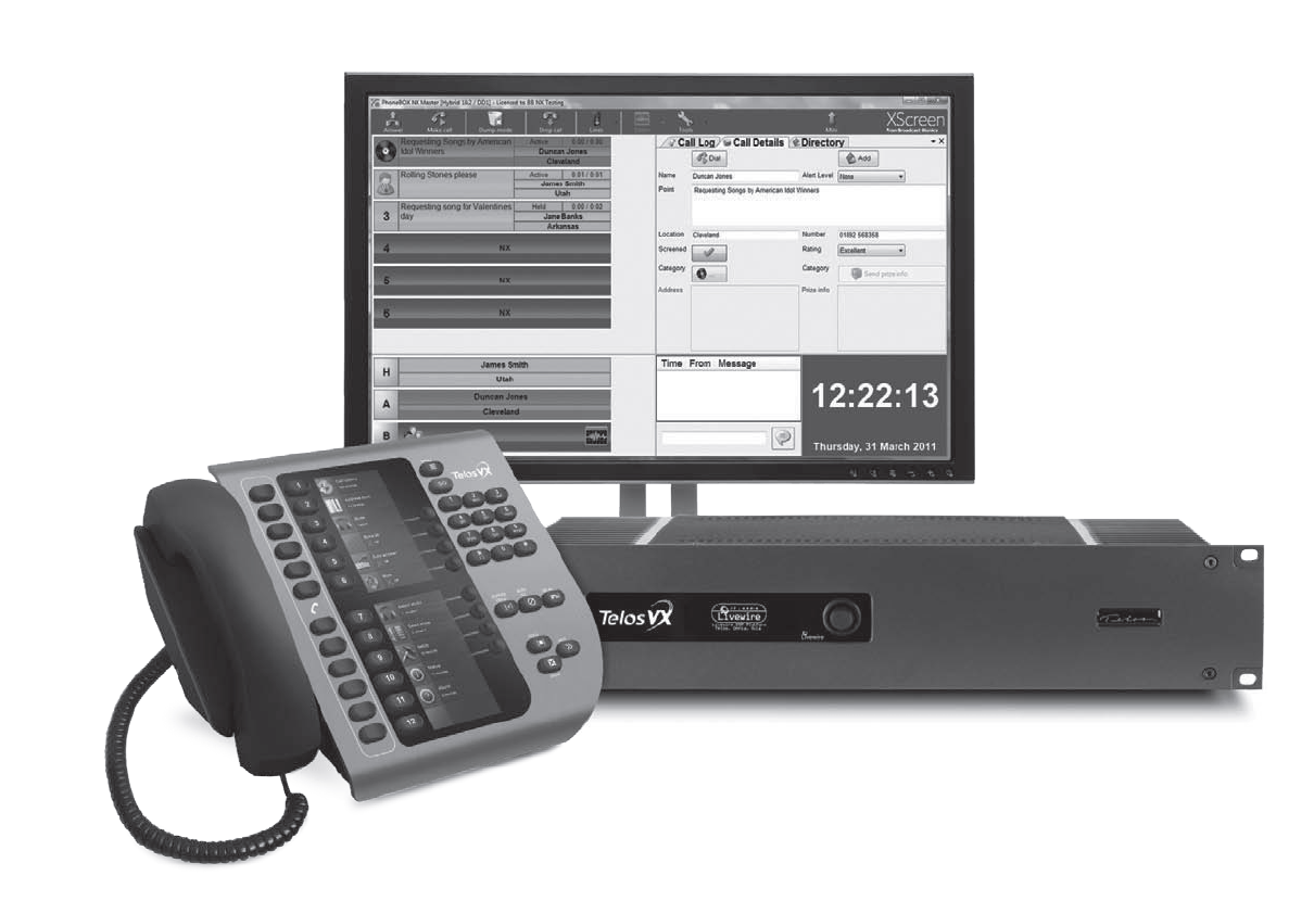 Avec ce système Telos VX, vous êtes prêt à répondre au téléphone. Mais, ensuite, le plus difficile reste à faire...
