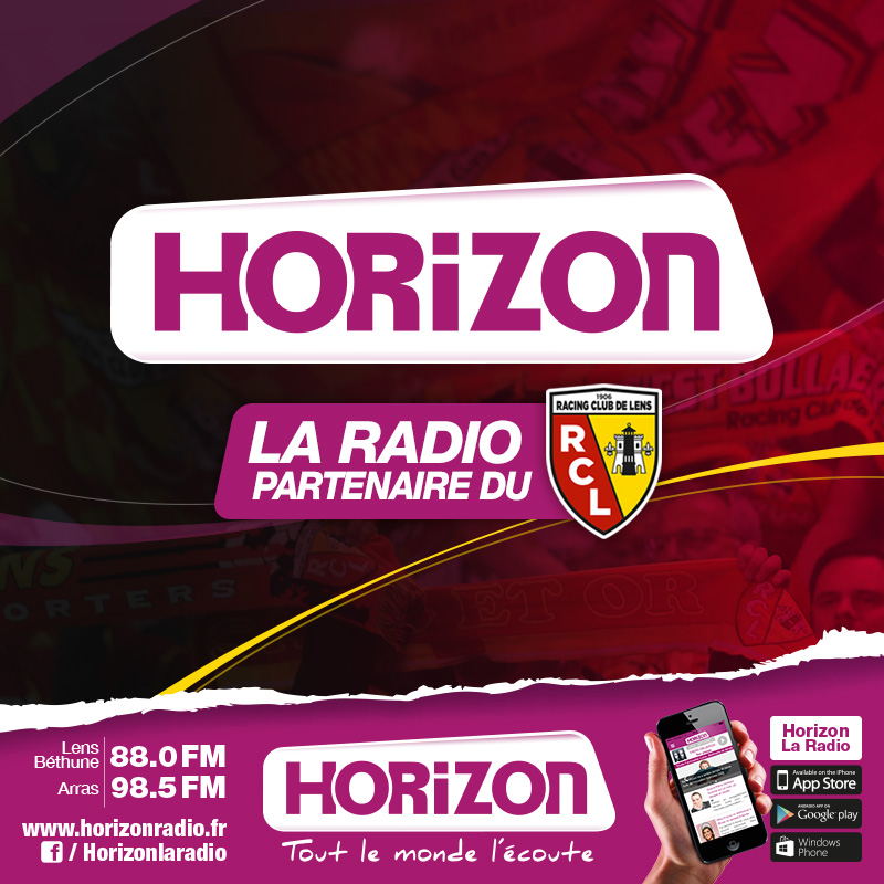 Horizon devient radio partenaire du RC Lens