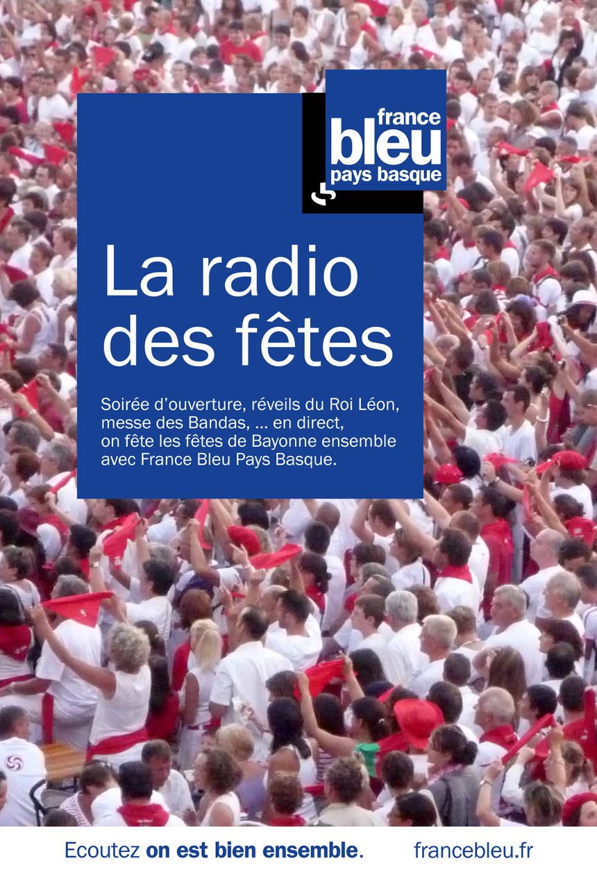 Les Fêtes de Bayonne sur France Bleu Pays Basque