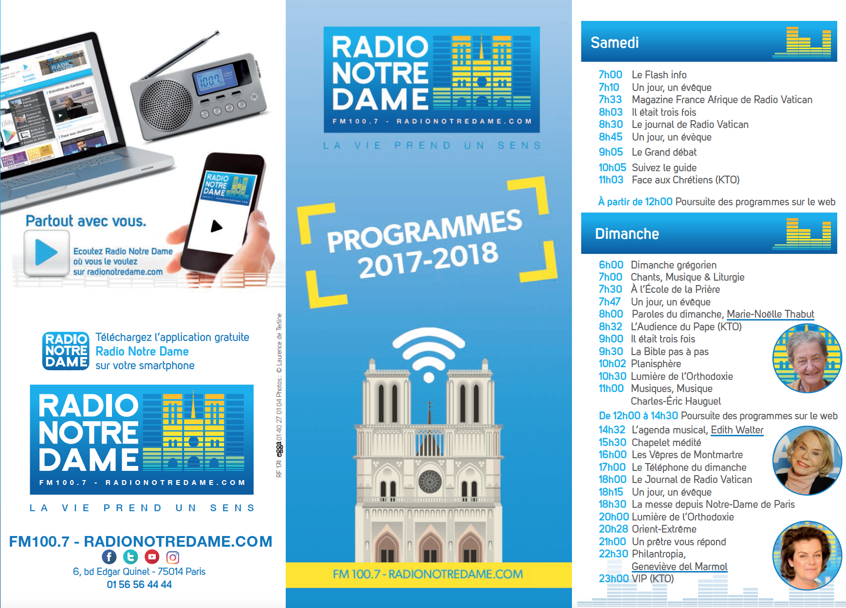 Une nouvelle grille pour Radio Notre Dame