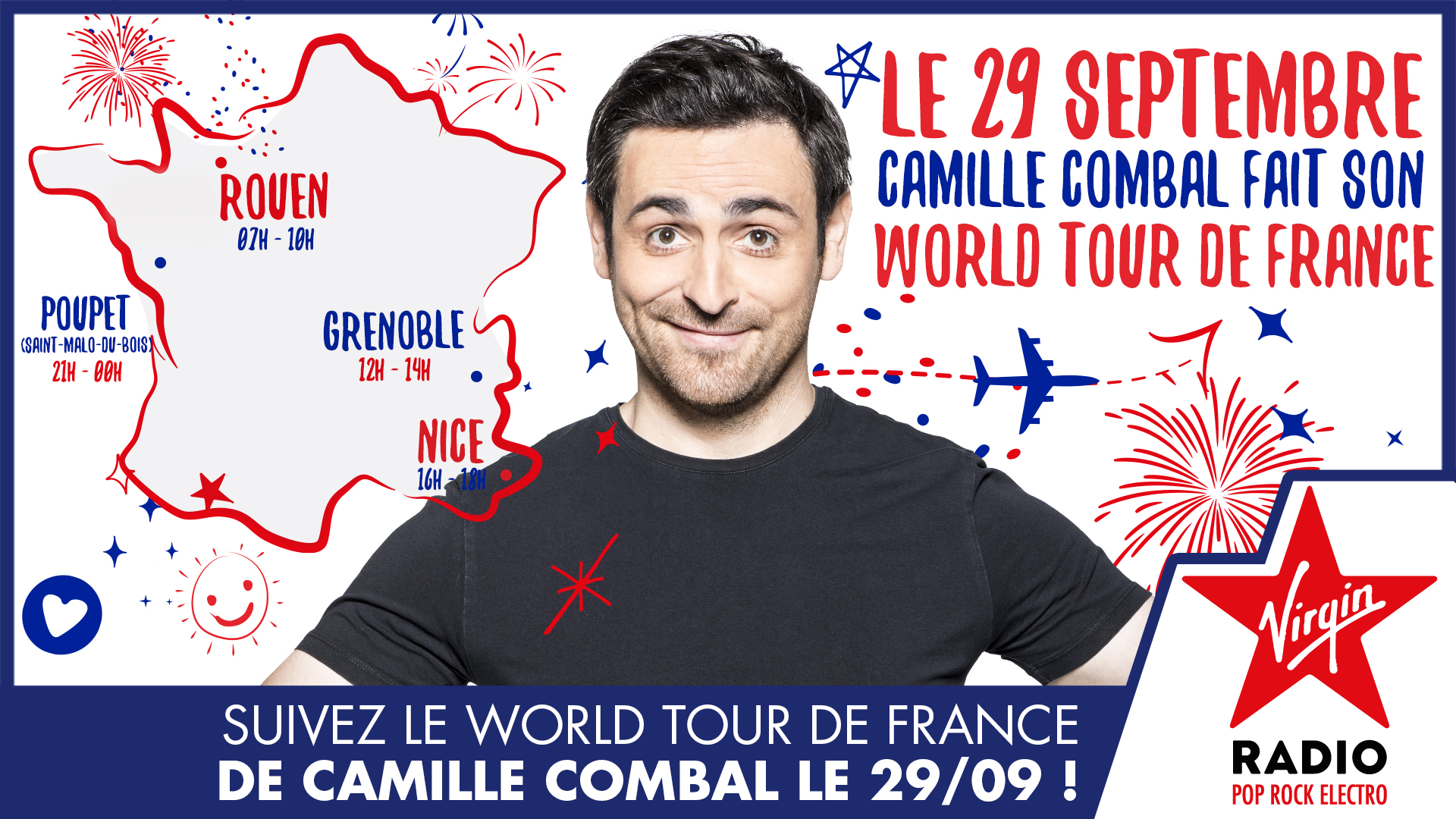 Un nouveau "World Tour de France" pour Camille Combal