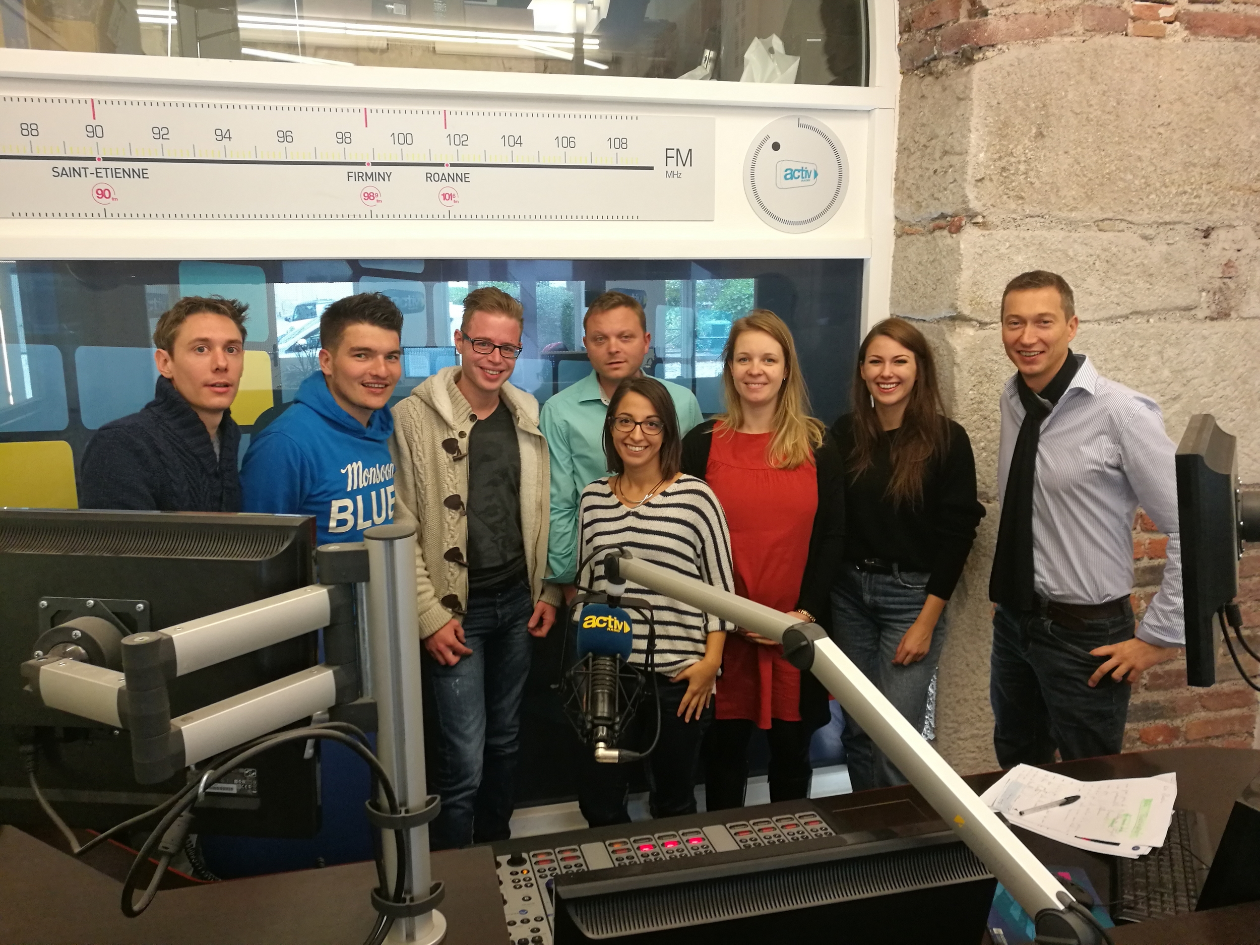 Dans la Loire, la jeunesse d'Activ Radio dynamise la bande FM © 3XL Médias - Olivier Malcurat