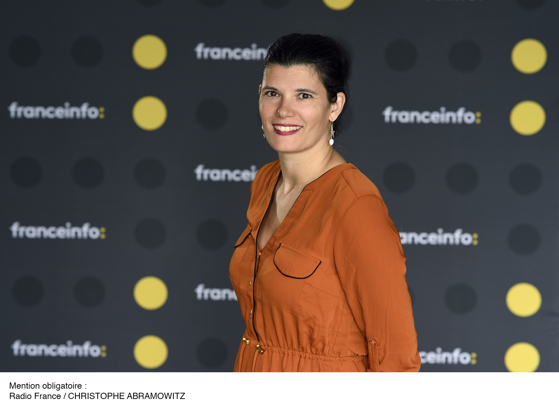 Estelle Cognacq est la directrice adjointe de l'agence France Info - Crédit : Christophe Abramowitz/Radio France