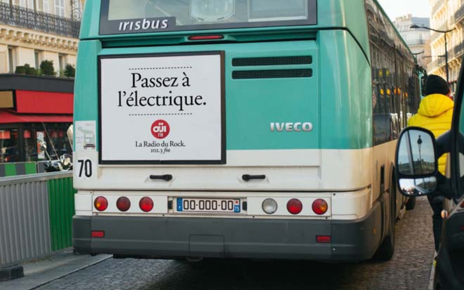 Oüi FM dit : "Oui aux transports électriques !"