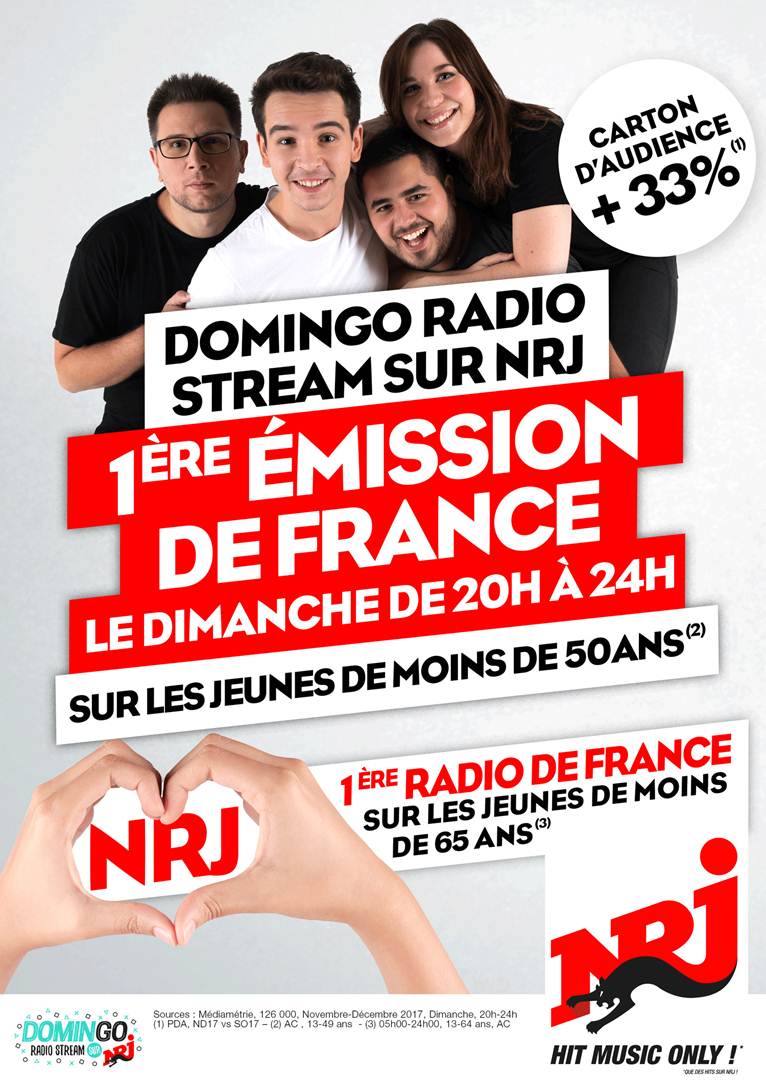 NRJ : première radio musicale de France