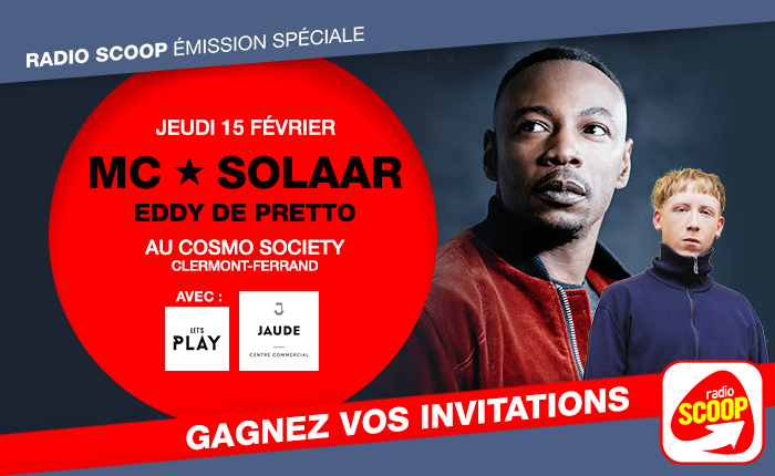Radio Scoop : une émission spéciale avec MC Solaar et Eddy de Pretto