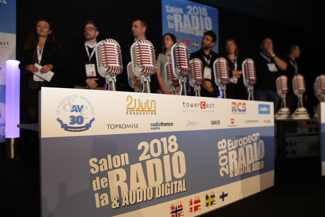 Quatre entreprises récompensées au Salon de la Radio